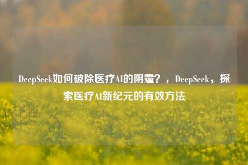 DeepSeek如何破除医疗AI的阴霾？，DeepSeek，探索医疗AI新纪元的有效方法
