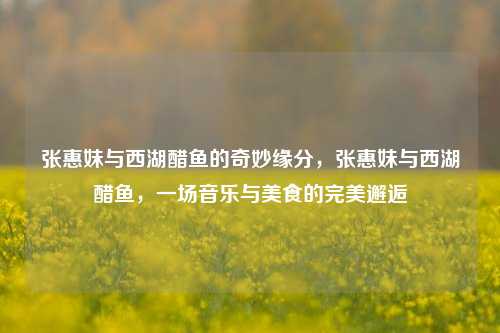 张惠妹与西湖醋鱼的奇妙缘分，张惠妹与西湖醋鱼，一场音乐与美食的完美邂逅