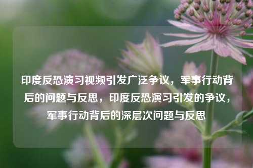 印度反恐演习视频引发广泛争议，军事行动背后的问题与反思，印度反恐演习引发的争议，军事行动背后的深层次问题与反思
