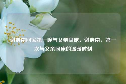 谢浩南回家第一晚与父亲同床，谢浩南，第一次与父亲同床的温暖时刻