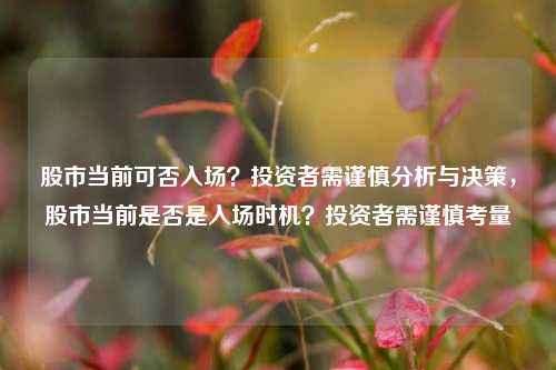 股市当前可否入场？投资者需谨慎分析与决策，股市当前是否是入场时机？投资者需谨慎考量