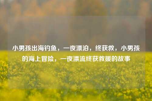小男孩出海钓鱼，一夜漂泊，终获救，小男孩的海上冒险，一夜漂流终获救援的故事