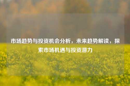 市场趋势与投资机会分析，未来趋势解读，探索市场机遇与投资潜力