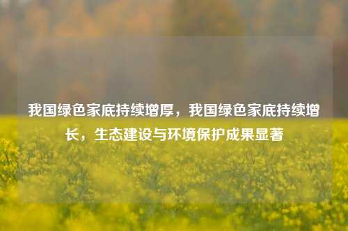 我国绿色家底持续增厚，我国绿色家底持续增长，生态建设与环境保护成果显著