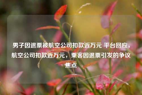 男子因退票被航空公司扣款近万元 平台回应，航空公司扣款近万元，乘客因退票引发的争议焦点