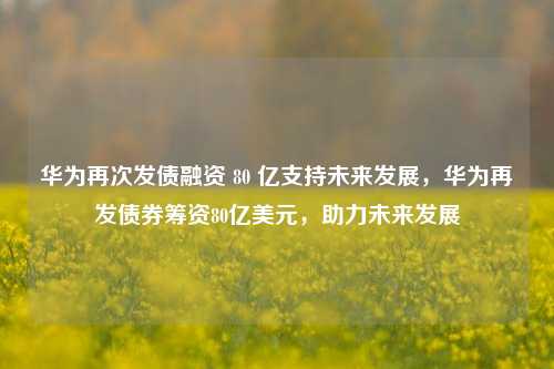 华为再次发债融资 80 亿支持未来发展，华为再发债券筹资80亿美元，助力未来发展