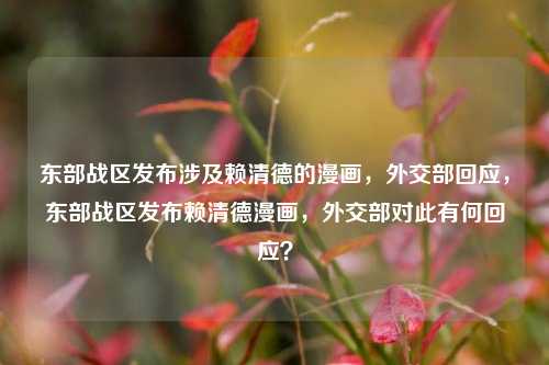 东部战区发布涉及赖清德的漫画，外交部回应，东部战区发布赖清德漫画，外交部对此有何回应？