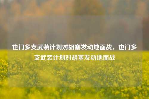 也门多支武装计划对胡塞发动地面战，也门多支武装计划对胡塞发动地面战