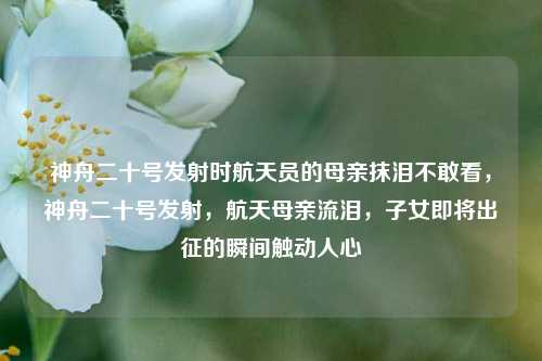 神舟二十号发射时航天员的母亲抹泪不敢看，神舟二十号发射，航天母亲流泪，子女即将出征的瞬间触动人心