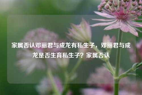 家属否认邓丽君与成龙有私生子，邓丽君与成龙是否生育私生子？家属否认