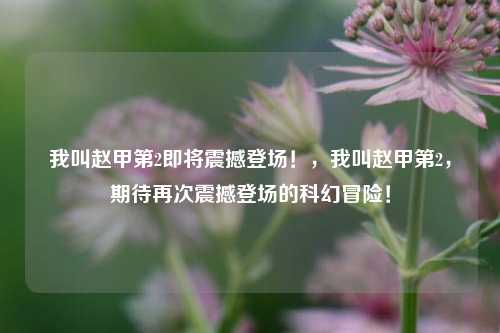我叫赵甲第2即将震撼登场！，我叫赵甲第2，期待再次震撼登场的科幻冒险！