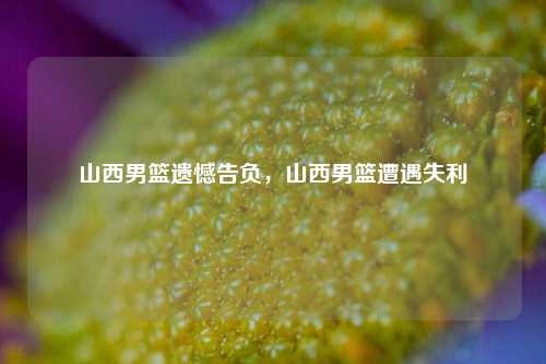 山西男篮遗憾告负，山西男篮遭遇失利