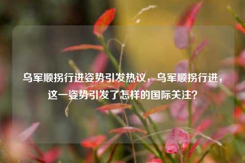 乌军顺拐行进姿势引发热议，乌军顺拐行进，这一姿势引发了怎样的国际关注？