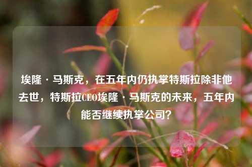 埃隆·马斯克，在五年内仍执掌特斯拉除非他去世，特斯拉CEO埃隆·马斯克的未来，五年内能否继续执掌公司？
