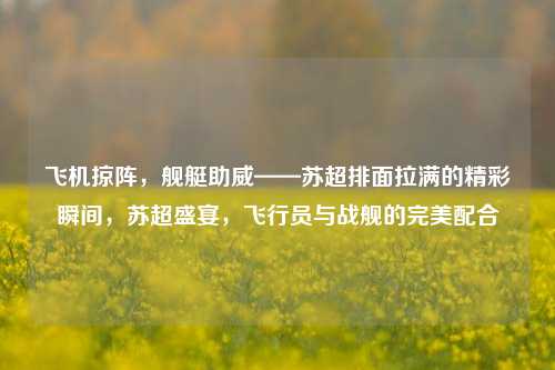 飞机掠阵，舰艇助威——苏超排面拉满的精彩瞬间，苏超盛宴，飞行员与战舰的完美配合