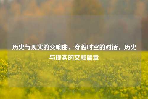 历史与现实的交响曲，穿越时空的对话，历史与现实的交融篇章