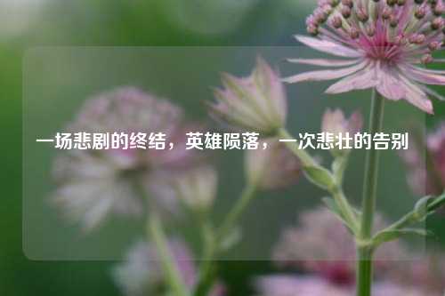 一场悲剧的终结，英雄陨落，一次悲壮的告别