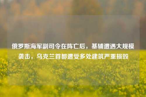 俄罗斯海军副司令在阵亡后，基辅遭遇大规模袭击，乌克兰首都遭受多处建筑严重损毁