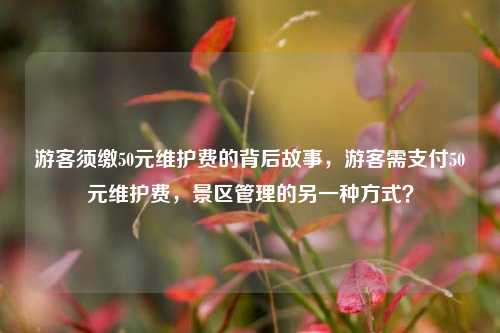 游客须缴50元维护费的背后故事，游客需支付50元维护费，景区管理的另一种方式？