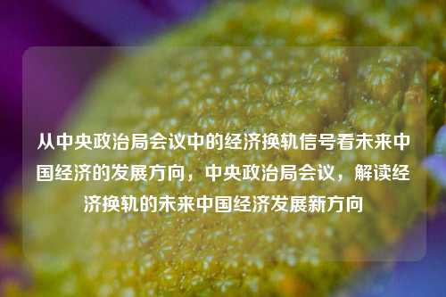 从中央政治局会议中的经济换轨信号看未来中国经济的发展方向，中央政治局会议，解读经济换轨的未来中国经济发展新方向