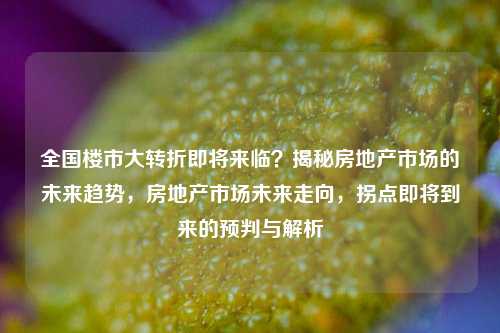 全国楼市大转折即将来临？揭秘房地产市场的未来趋势，房地产市场未来走向，拐点即将到来的预判与解析