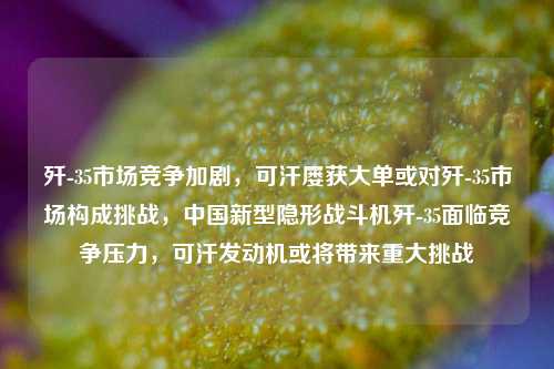 歼-35市场竞争加剧，可汗屡获大单或对歼-35市场构成挑战，中国新型隐形战斗机歼-35面临竞争压力，可汗发动机或将带来重大挑战