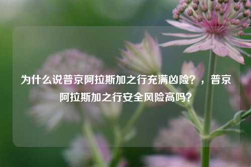 为什么说普京阿拉斯加之行充满凶险？，普京阿拉斯加之行安全风险高吗？