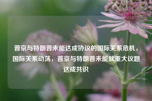 普京与特朗普未能达成协议的国际关系危机，国际关系动荡，普京与特朗普未能就重大议题达成共识