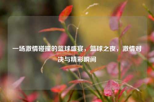 一场激情碰撞的篮球盛宴，篮球之夜，激情对决与精彩瞬间
